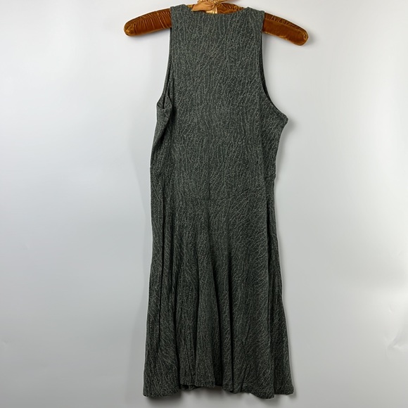 Athleta Santorini Thera Exercise Dress Gray Mojave Laurel Olive Print Sz: XS - Picture 2 of 7